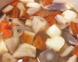 ささっと煮物 蓮根 里芋作り方3写真
