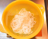 菜の花と春菊の胡麻ポン和え新玉と一緒に作り方1写真