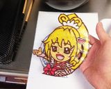 パパ特製！プリキュアバースデーケーキ。作り方8写真