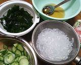◆葛切りと胡瓜のさっぱり酢の物◆作り方4写真