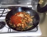 鶏肉と小松菜のトマトソース煮込み作り方5写真