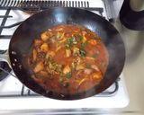 鶏肉と小松菜のトマトソース煮込み作り方6写真