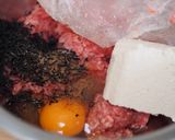 和風あん♡ひじき入り豆腐ハンバーグ作り方1写真