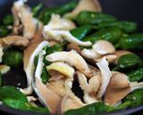 簡単♡しし唐とひらたけの焦がしバター醤油作り方3写真