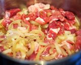 簡単がっつり★柚子こしょう卵とじ豚丼！作り方3写真