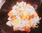 根菜と椎茸の酢豚(酢鶏)作り方4写真
