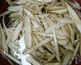 新ごぼうの箸休め作り方1写真