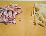 我が家のカルボナーラ作り方1写真