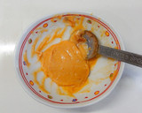 スナップえんどうと玉子のみそマヨ炒め作り方1写真