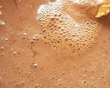 チョコレートプリン ブルーベリーソース作り方1写真