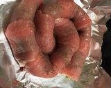 葉っぱ重ねて嵩増し肉巻きミルフィーユ！作り方4写真