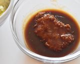 チキンの甘辛ソースカツ丼作り方1写真