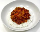 新じゃがと粗挽き肉のカレー♡時短♪絶品♡作り方15写真