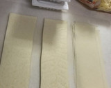 からし醤油で旨っ！☆納豆の三角春巻き作り方2写真