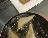 からし醤油で旨っ！☆納豆の三角春巻き作り方11写真