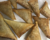 からし醤油で旨っ！☆納豆の三角春巻き作り方12写真