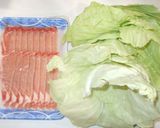 豚肉とキャベツの豆豉炒め♪簡単材料2つ作り方1写真