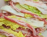 豚バラ塩こうじ白菜巻き巻き作り方6写真