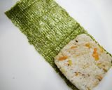 おにぎらず！筍ご飯☆おにぎりコロコロ作り方4写真