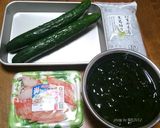◆葛切りと胡瓜のさっぱり酢の物◆作り方5写真