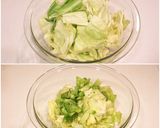 ［簡単 キャベツ 鮭フレーク マヨ］作り方1写真