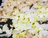 中華みそ味★鶏ひき肉とレタスのチャーハン作り方4写真
