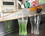 簡単!喫茶店の味!メロンソーダ二層式作り方3写真