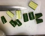 タコときゅうりの酢の物作り方1写真