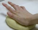 レンジパンで「桃のお花マーク」♪作り方4写真