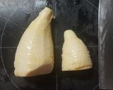 旬のタケノコで！中華味のご飯の友作り方1写真