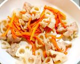 鶏肉入り蓮根のきんぴら作り方4写真