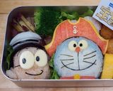 宝島クッキング　ドラえもん＆のび太弁当作り方8写真