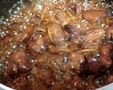 定番 鶏きも煮作り方3写真