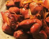 定番 鶏きも煮作り方4写真
