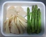 アスパラとたけのこの焼きびたし作り方3写真