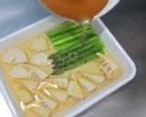 アスパラとたけのこの焼きびたし作り方5写真