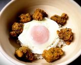 甘酢から揚げ丼作り方4写真