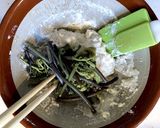 わらびの白和え＊わさび風味☆簡単和え衣♪作り方3写真