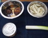 あら汁風乾物味噌汁作り方1写真