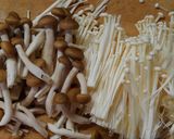 朝食にも小松菜としめじ えのきのお味噌汁作り方2写真