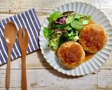 簡単！丸ごと新玉ねぎのご馳走ハンバーグ♡作り方8写真