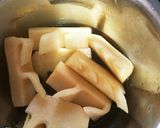 簡単おつまみ副菜☆筍の醤油焼きおかかマヨ作り方3写真
