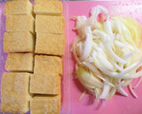 節約簡単！麺つゆで絹厚揚げの卵とじ作り方2写真