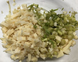 たけのことウドの和風ハンバーグ作り方1写真
