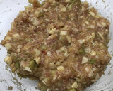 たけのことウドの和風ハンバーグ作り方2写真