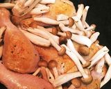 鶏ときのこのカレー作り方4写真