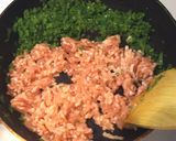 白飯もりもり★ピーマンと挽肉の甘味噌炒め作り方5写真