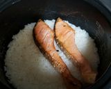 辛め鮭で鮭ご飯作り方1写真
