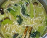 朝食にも小松菜としめじ えのきのお味噌汁作り方5写真