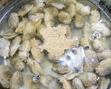 鳥胸肉の茹で汁で簡単洋風ガーリック煮浸し作り方1写真